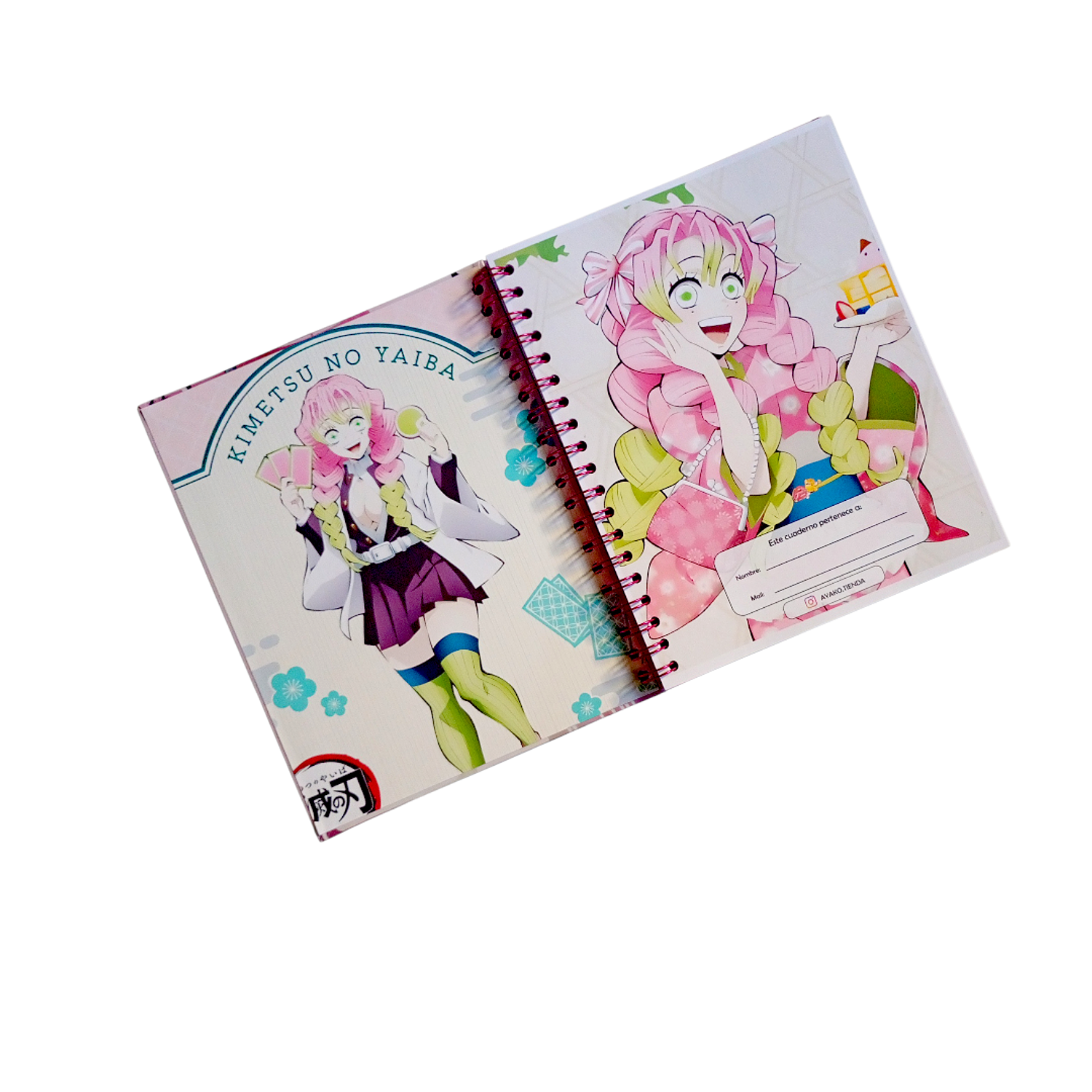 Cuaderno Kimetsu no Yaiba (Demon Slayer) - Mitsuri 2