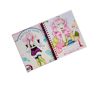 Cuaderno Kimetsu no Yaiba (Demon Slayer) - Mitsuri