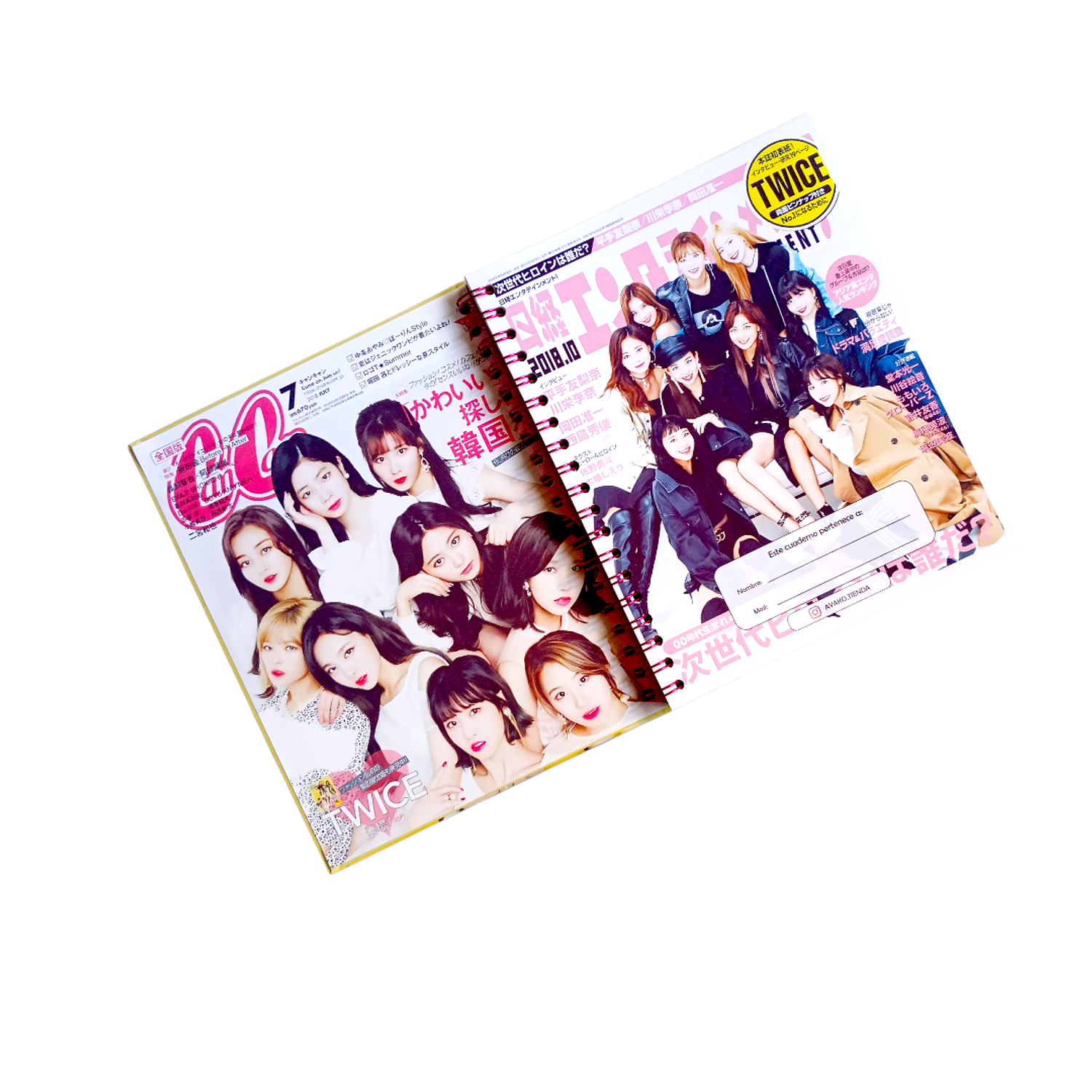 Cuaderno Twice 2