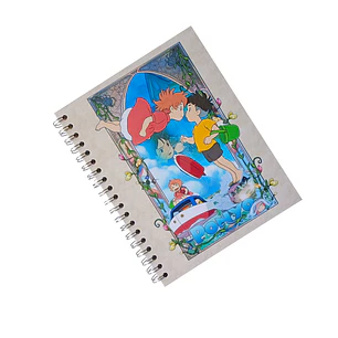 Cuaderno Ghibli/ Ponyo