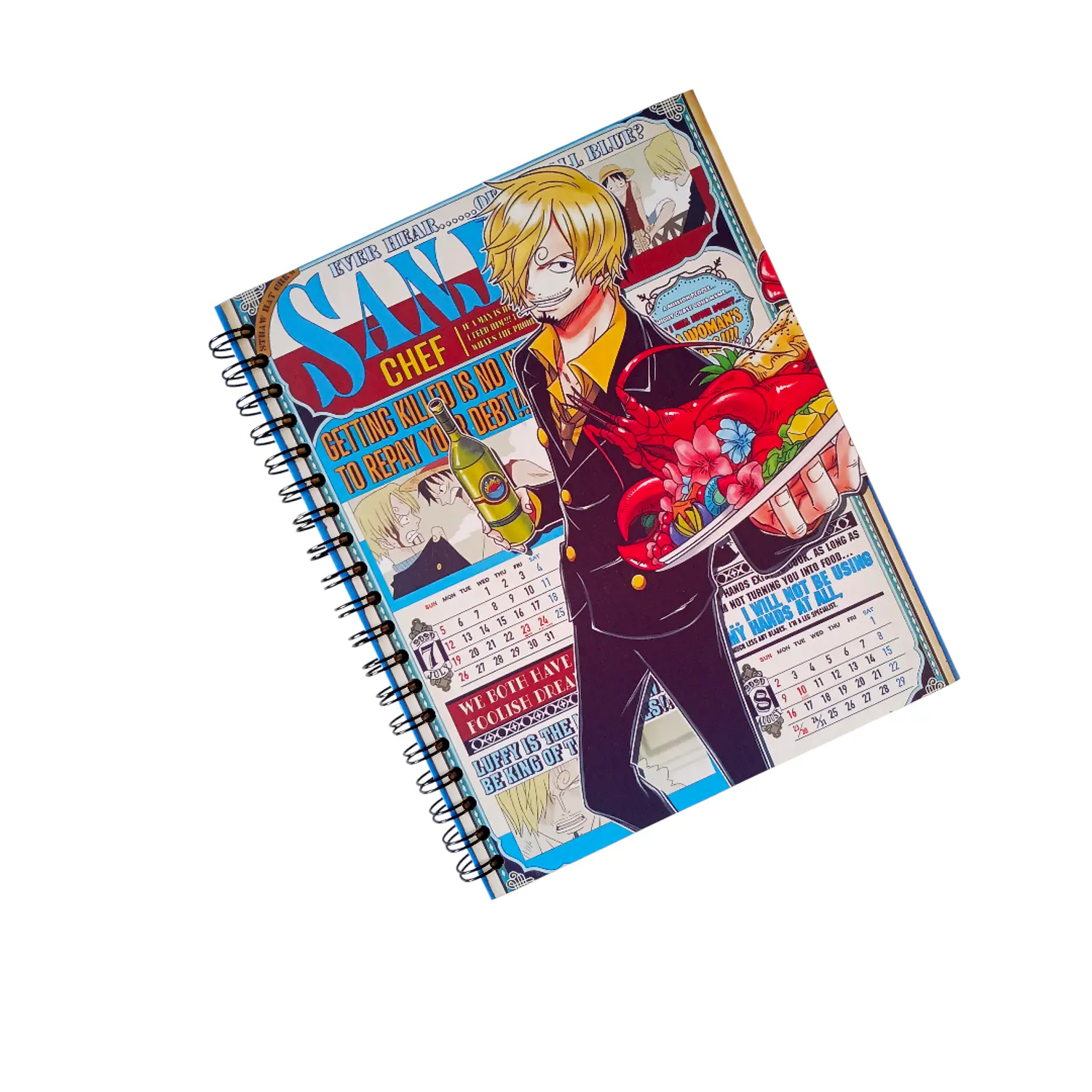 Cuaderno One Piece - Sanji 1