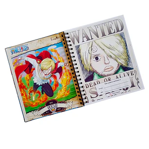 Cuaderno One Piece - Sanji