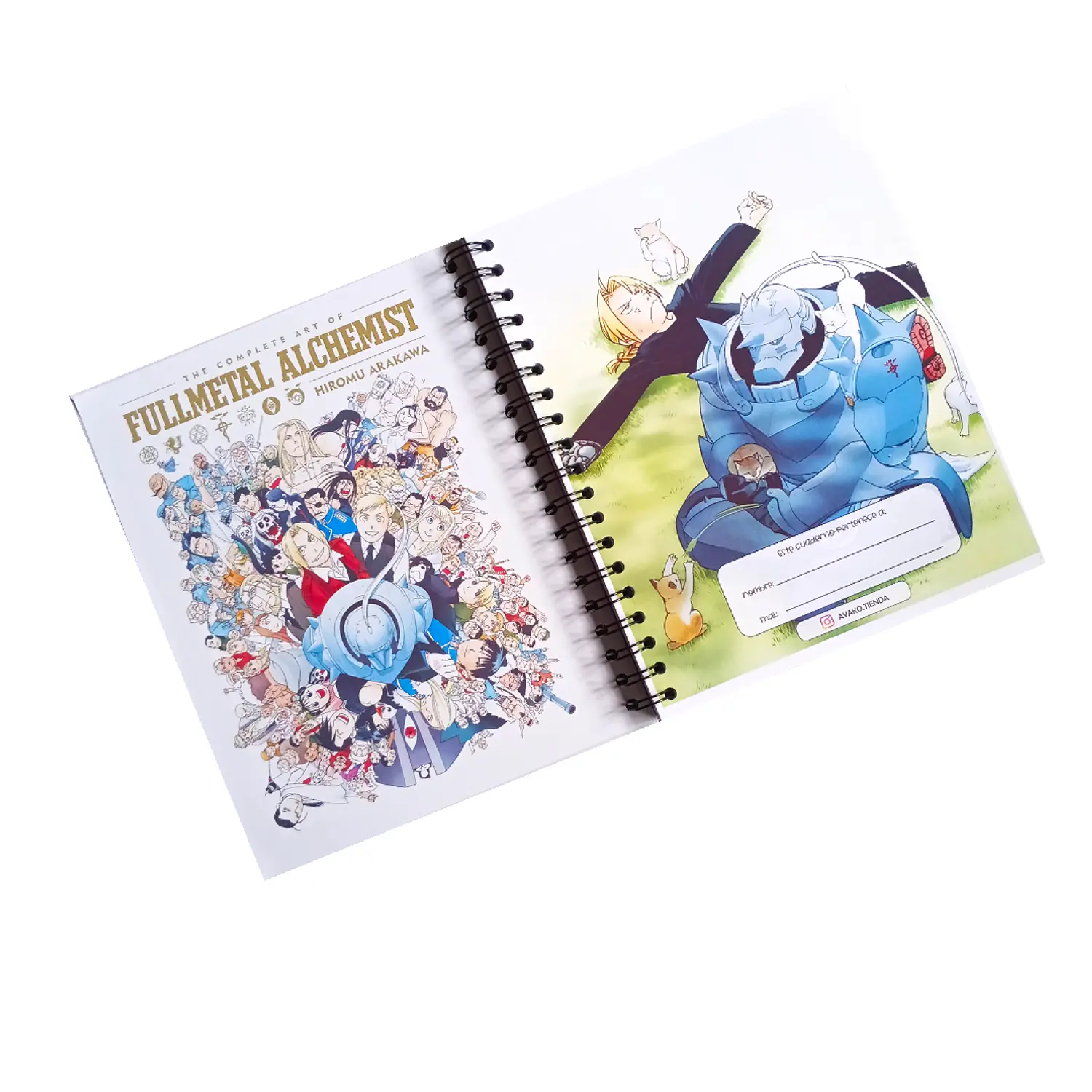 Cuaderno Fullmetal Alchemist 2