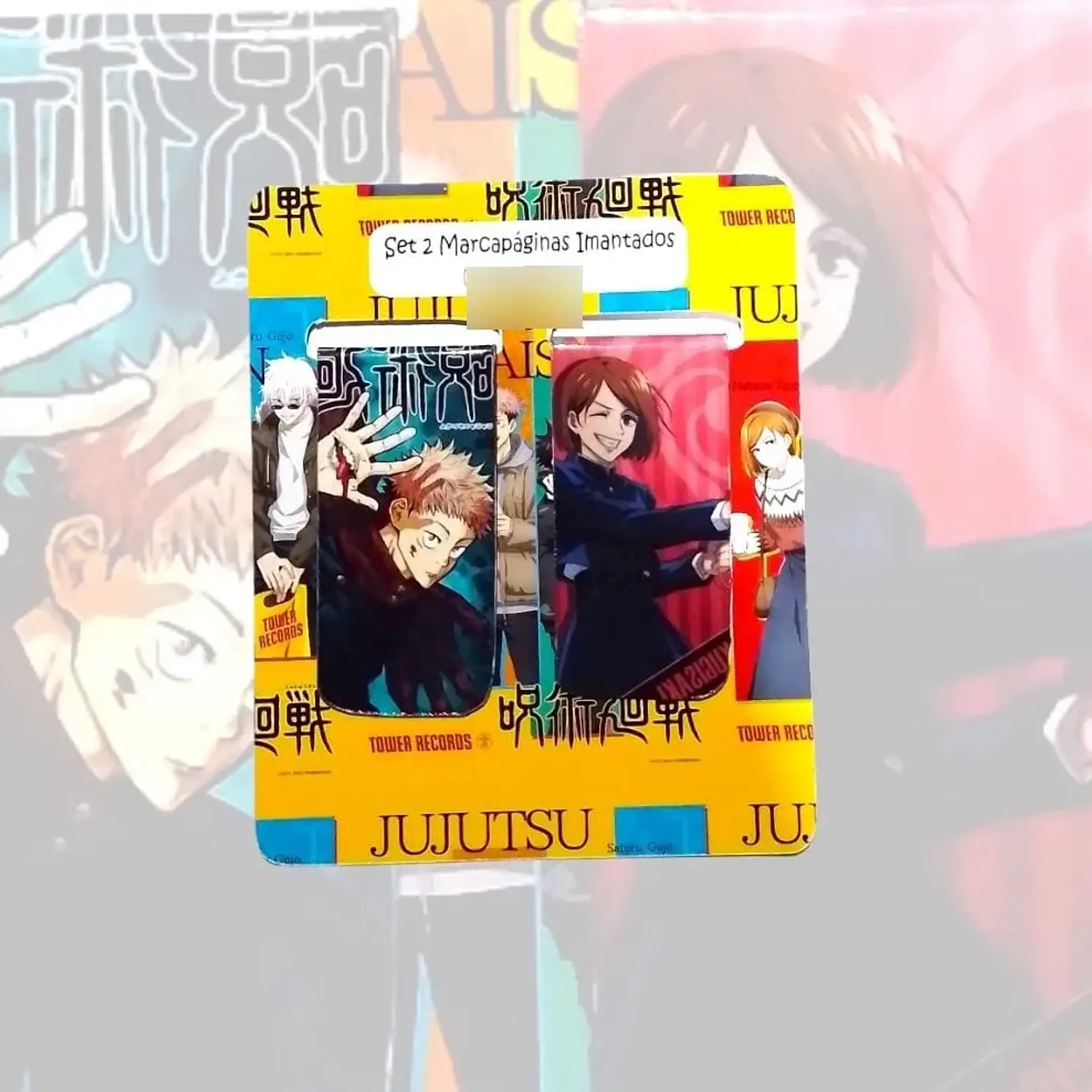Marcapáginas Imantados Jujutsu Kaisen 2