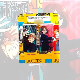 Marcapáginas Imantados Jujutsu Kaisen