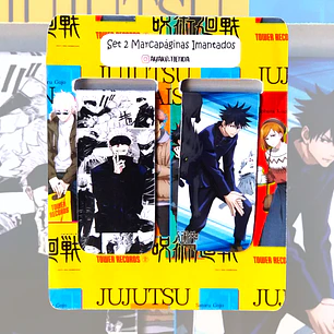 Marcapáginas Imantados Jujutsu Kaisen