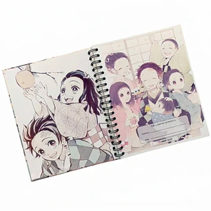 Cuaderno Kimetsu no Yaiba (Demon Slayer) - Familia 