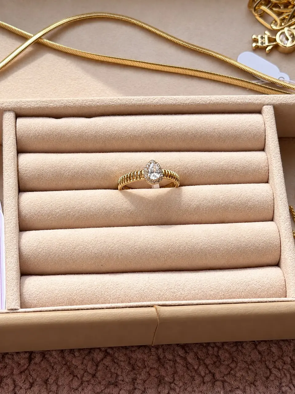 Anillo Gota de Luz 1