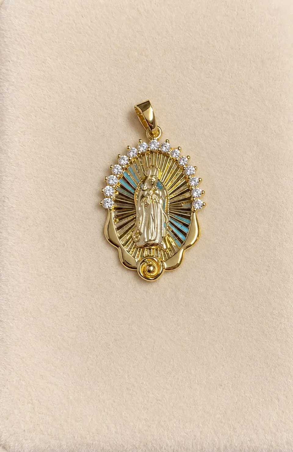 Medalla Virgen de Guadalupe 1