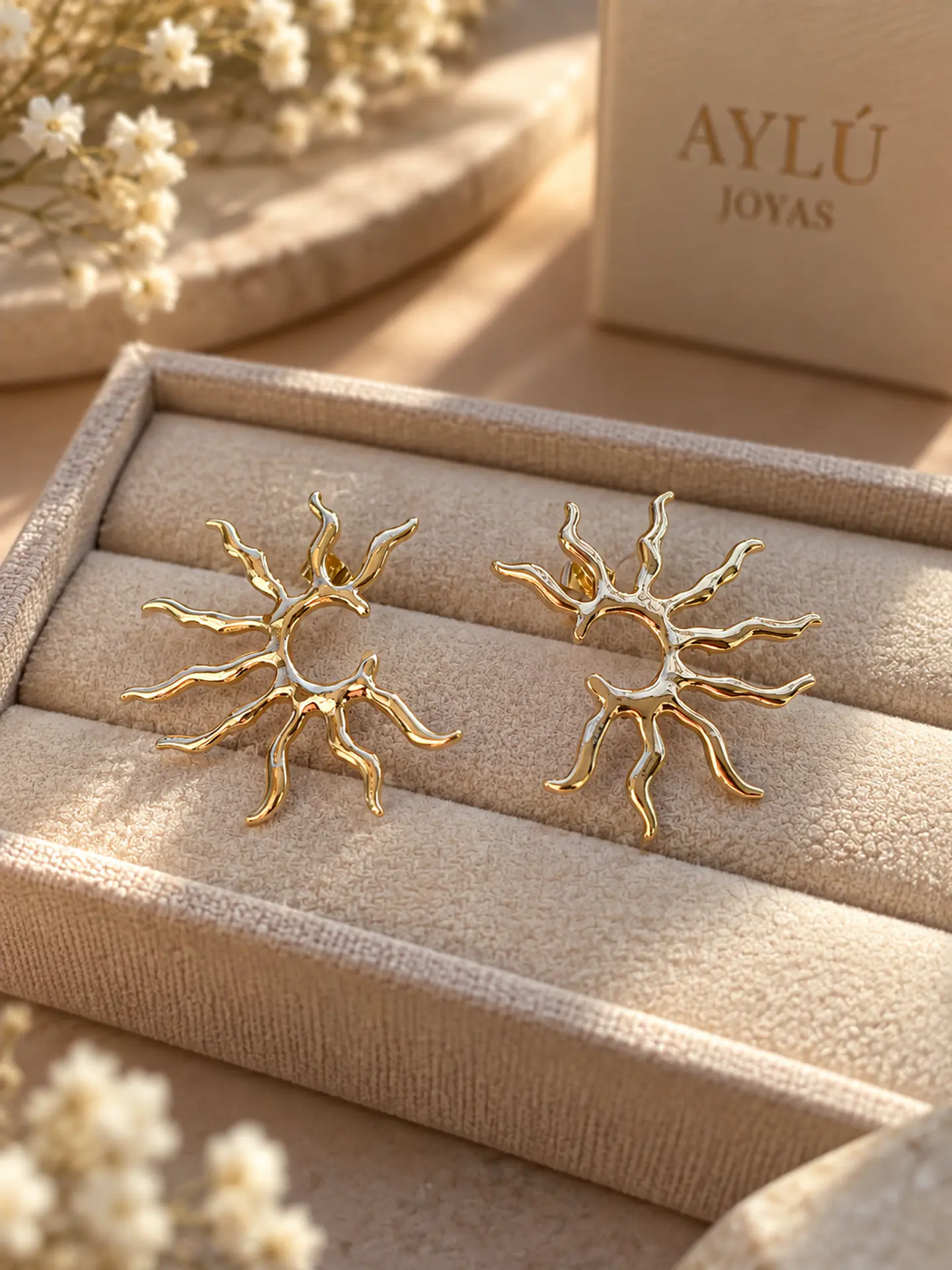 Aros Sol 18K ✨   1