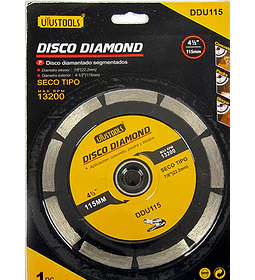 DISCO DIAMANTADO RANURADO 4.5 