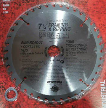 Disco Sierra Circular Makita D-81991 7 1/4" 60 Dientes