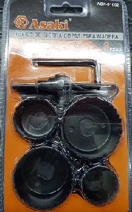 Broca Piloto 6, 5 mm Largo 92 mm A3/A10 para Sierra Copa Multi