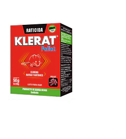 RATICIDA KLERAT PELLET 50GRS