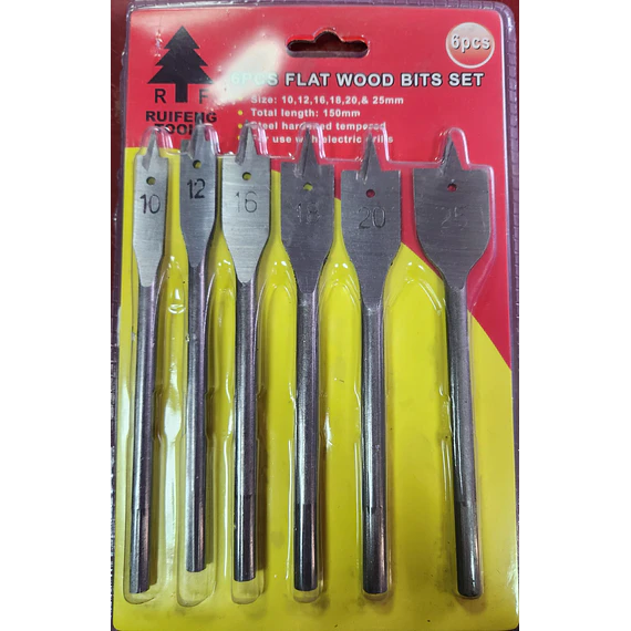 SET BROCA PALETA 6 PZ