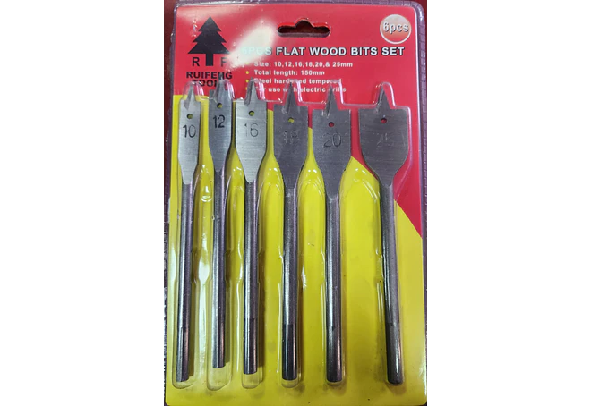 SET BROCA PALETA 6 PZ