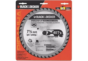 Disco Sierra Black Decker 71/4 X 40d