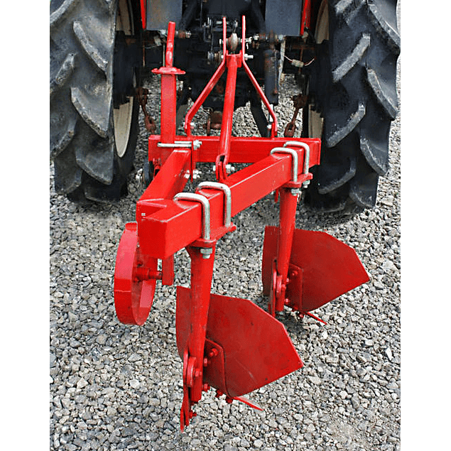 Arado de vertedera 2x20cm levante para tractor agrícola 