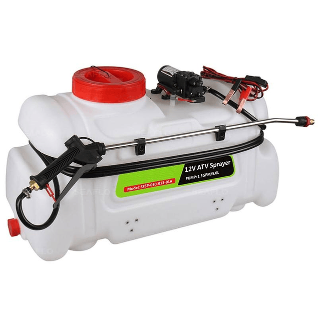 Pulverizador Fumigadora para ATV cuatrimoto 12v 100L