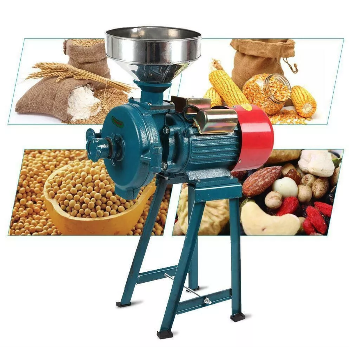 Molino de disco 220V 3hp para cafe aroma condimento espec...