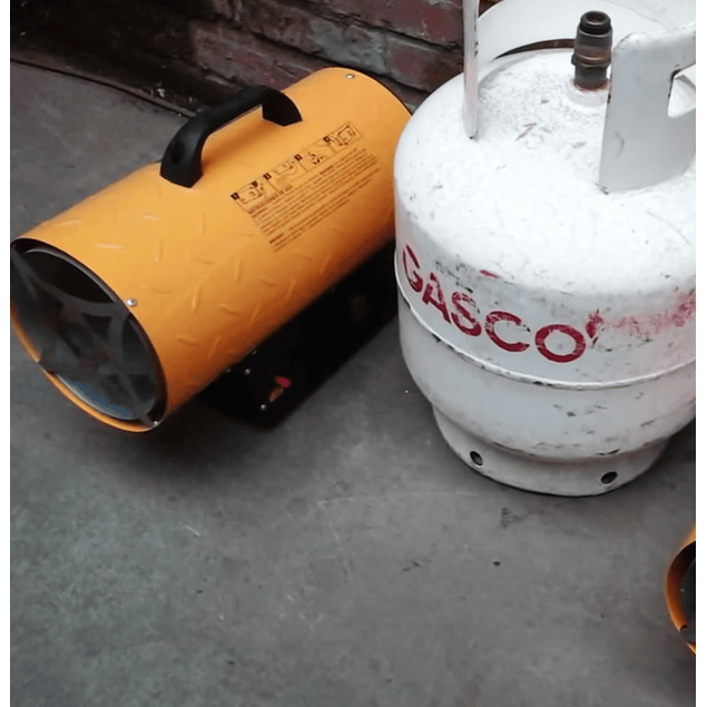 Turbo calefactor SG30 a gas GLP 30KW 