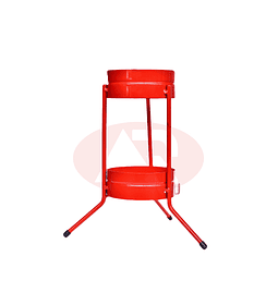 Soporte Extintor ABC PQS 10Kg Tripode