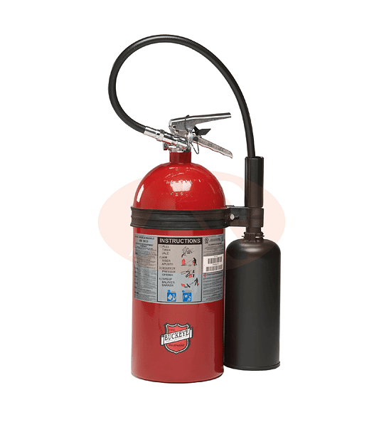 Extintor CO2 10Lbs Marca Buckeye Modelo 456