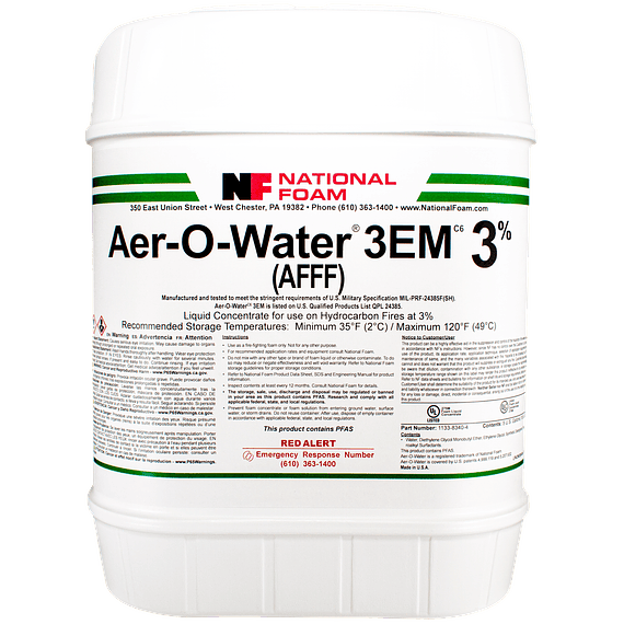 Concentrado Espuma Aer-O-Water 3EM AFFF 3%