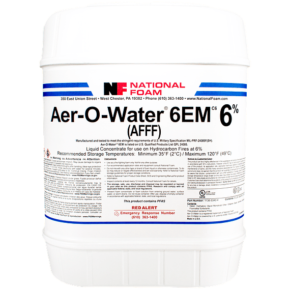 Concentrado Espuma Aer-O-Water 6EM AFFF 6%