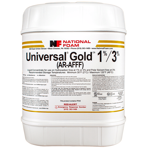 Concentrado Espuma Universal® Gold C6 AR-AFFF 1%-3%