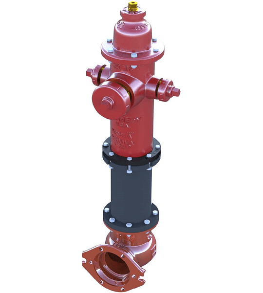 Hidrante contra Incendio de Columna Seca Kennedy Valves modelo Guardian K81-D