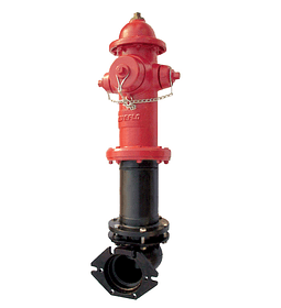 Hidrante de Columna Seca marca Weflo modelo F0733-250-2H1PS