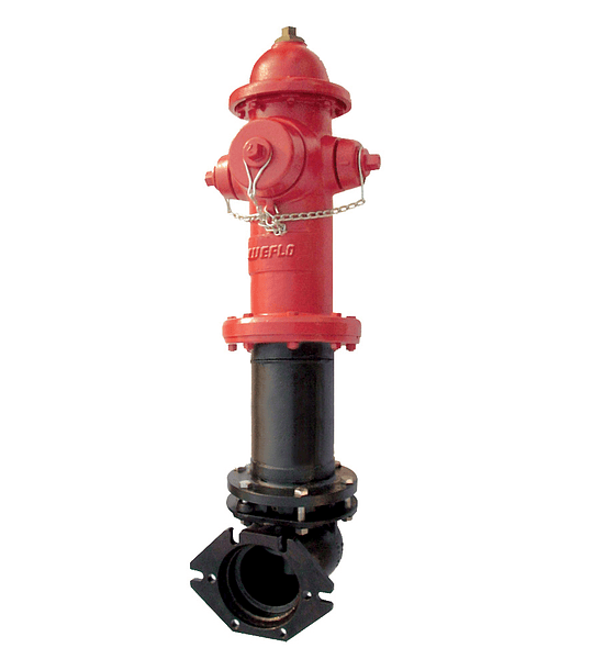 Hidrante de Columna Seca marca Weflo modelo F0733-250-2H1PS