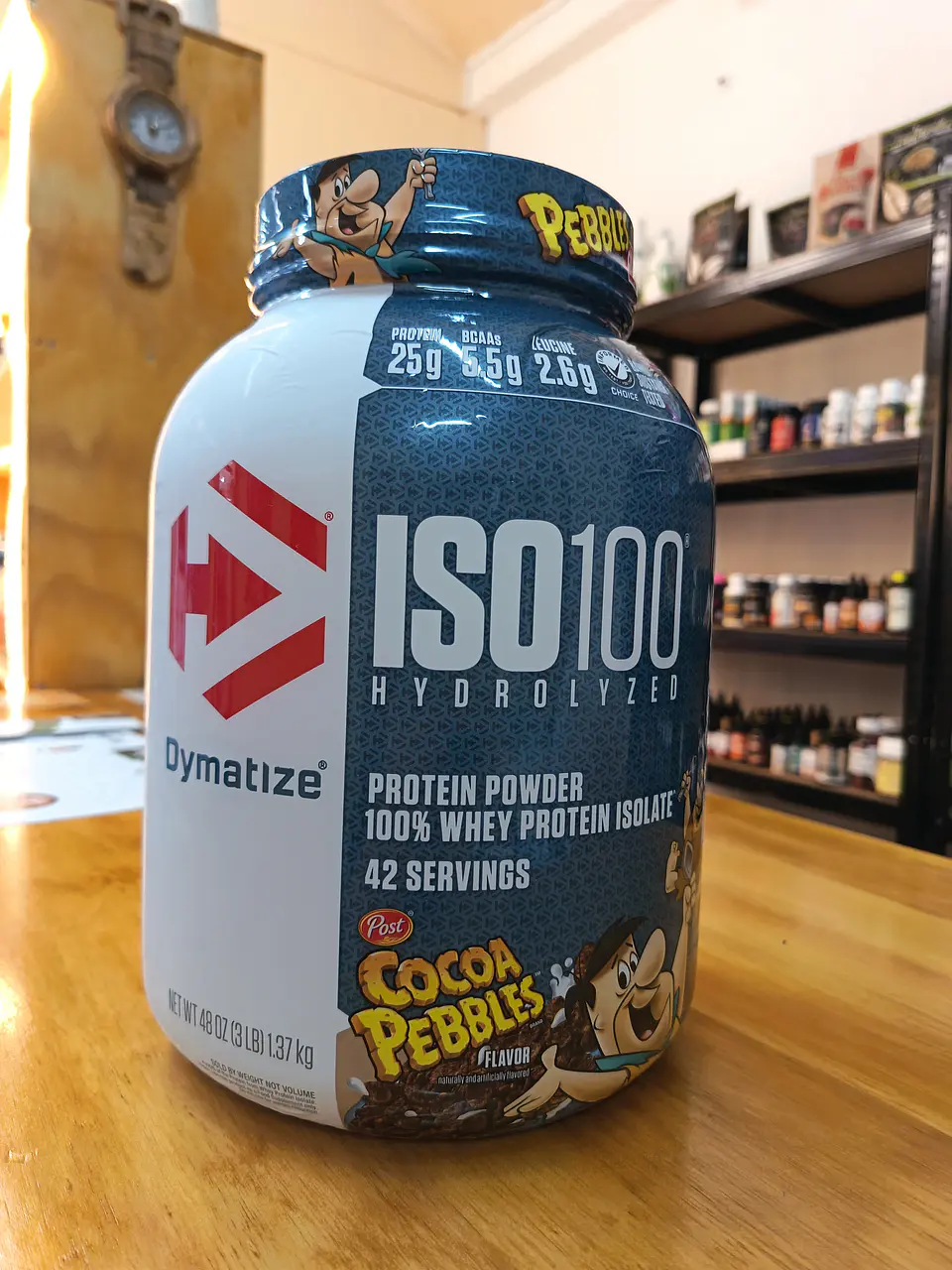 Proteína Iso 100 cocoa pebbles 3 libras 1