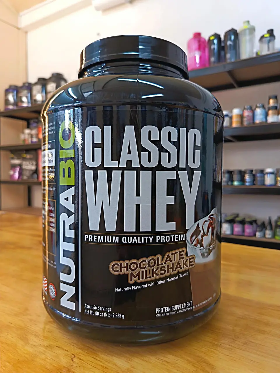 PROTEINA CLASSIC WHEY NUTRABIO (5 LB) 1