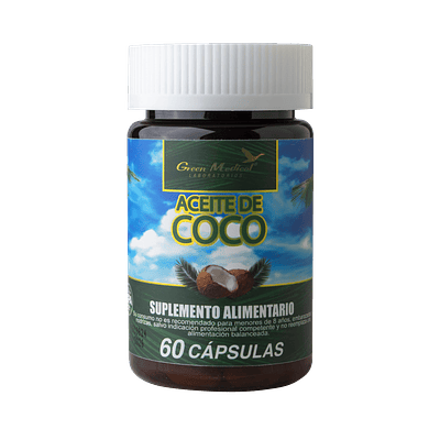 Cápsulas de aceite de coco GM