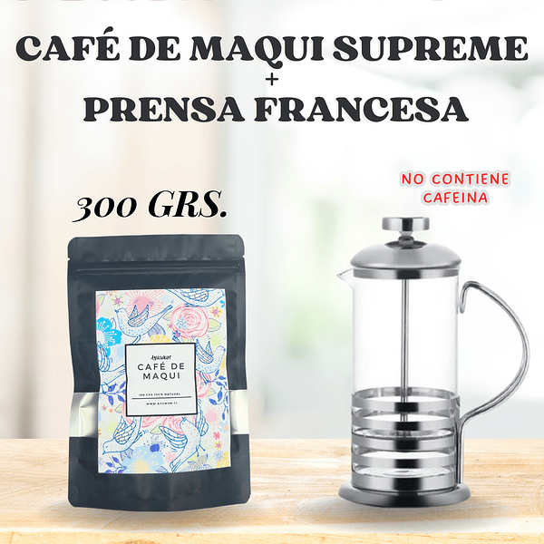 Café de Maqui Supreme: Experiencia Gourmet con Prensa Francesa