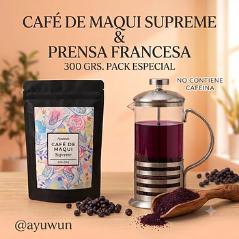 Café de Maqui Supreme: Experiencia Gourmet con Prensa Francesa