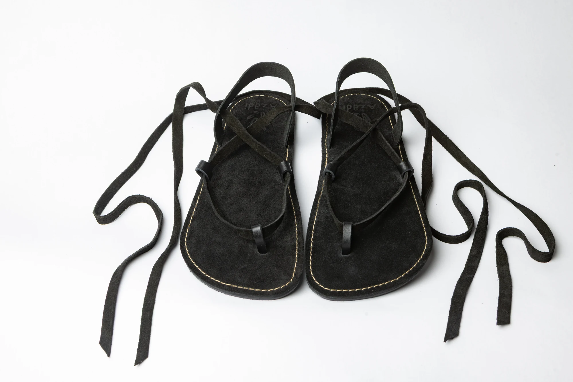 Cordones de cuero Sandalias Lumina 5