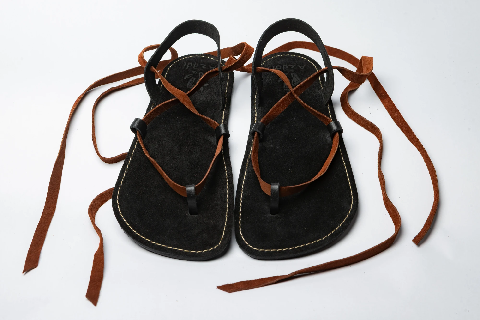 Cordones de cuero Sandalias Lumina 6