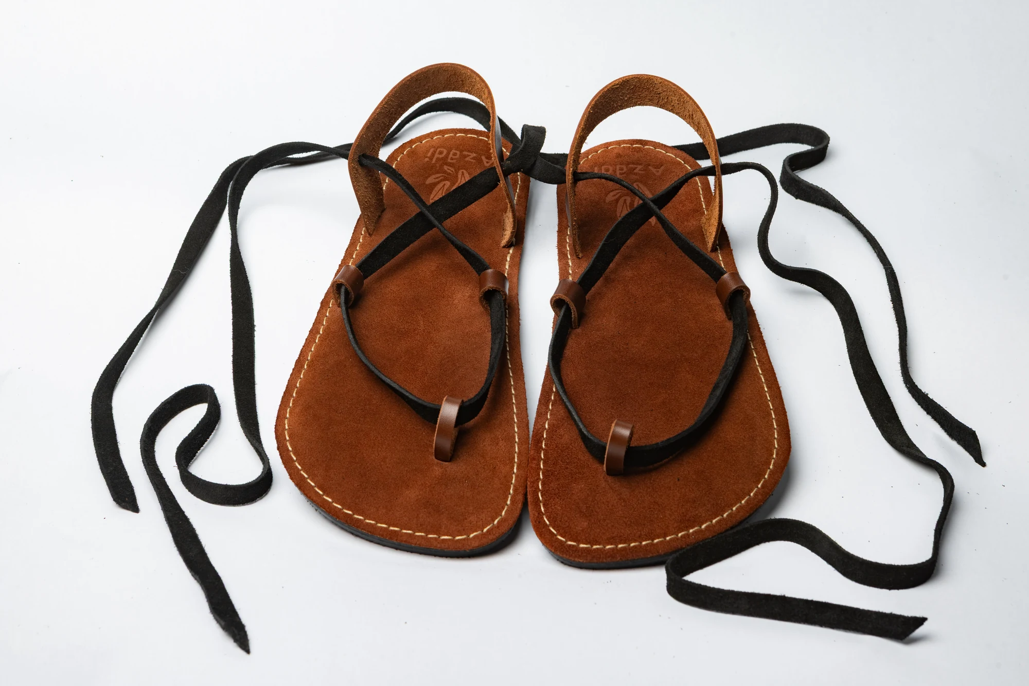 Cordones de cuero Sandalias Lumina 3