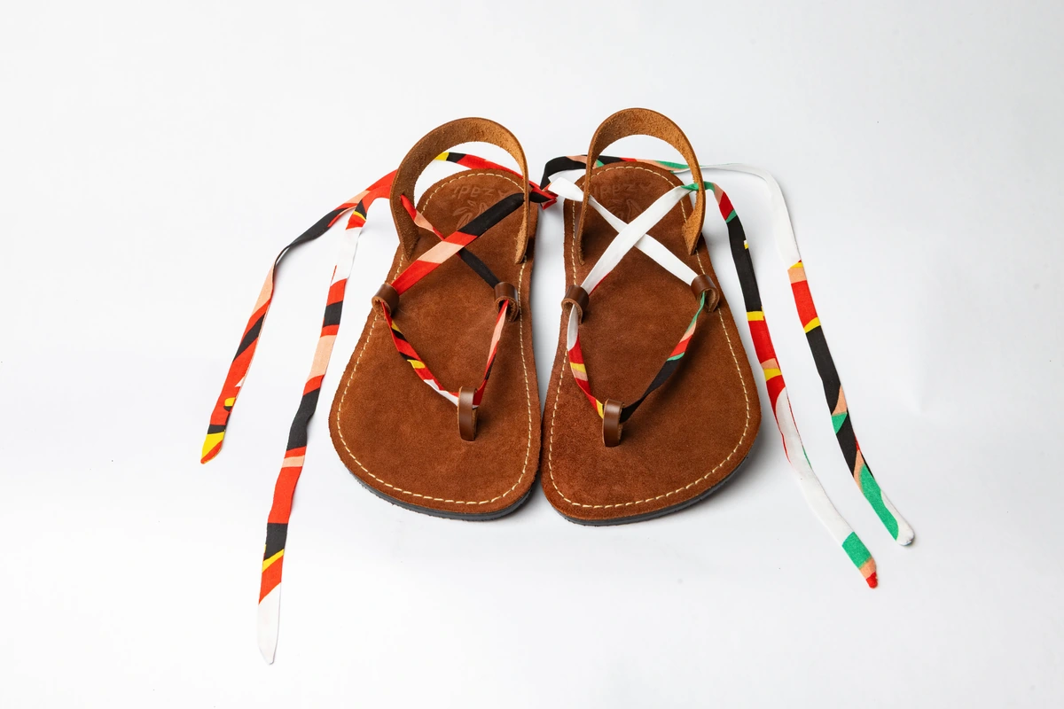 Cordones de Tela Sandalias Lumina 15