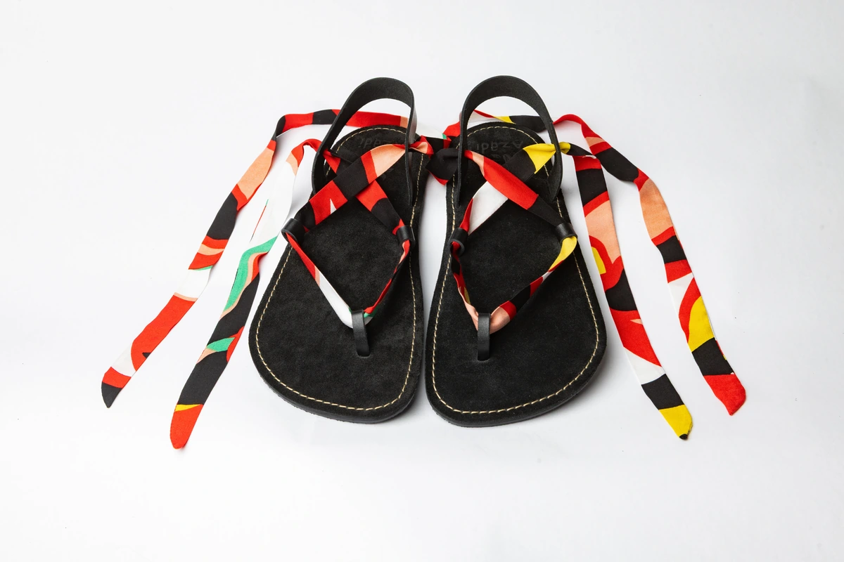 Cordones de Tela Sandalias Lumina 16