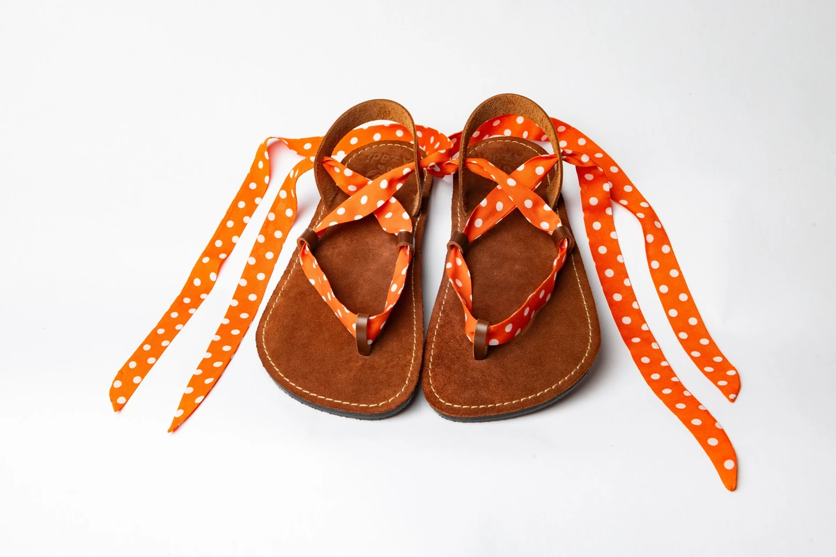 Cordones de Tela Sandalias Lumina 9