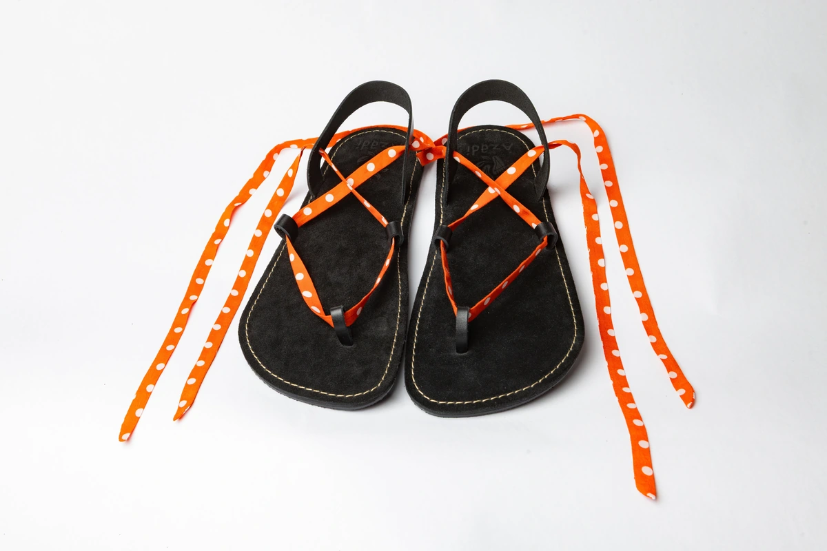 Cordones de Tela Sandalias Lumina 10
