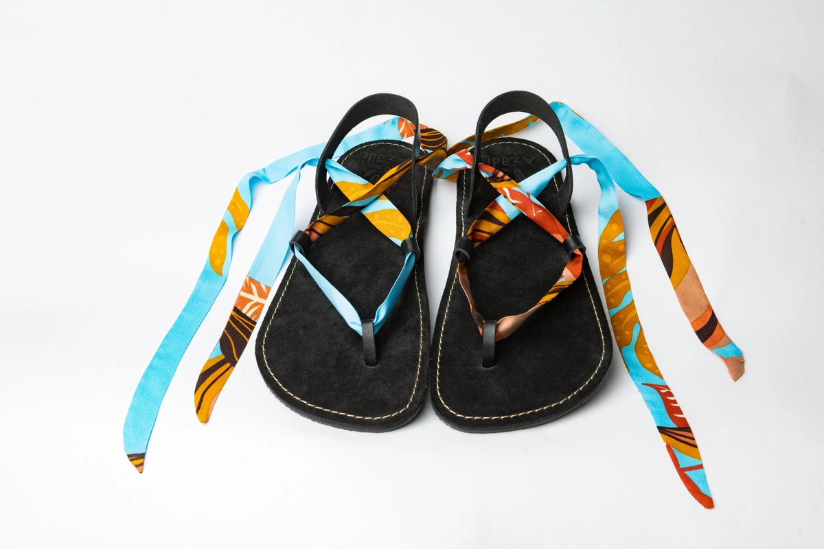 Cordones de Tela Sandalias Lumina 28