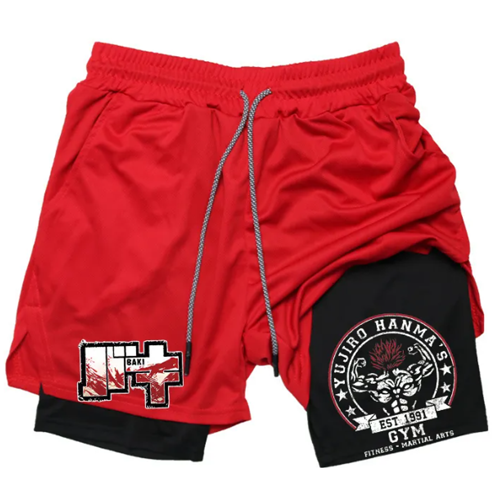 Shorts 2 en 1 Yujiro Hanma