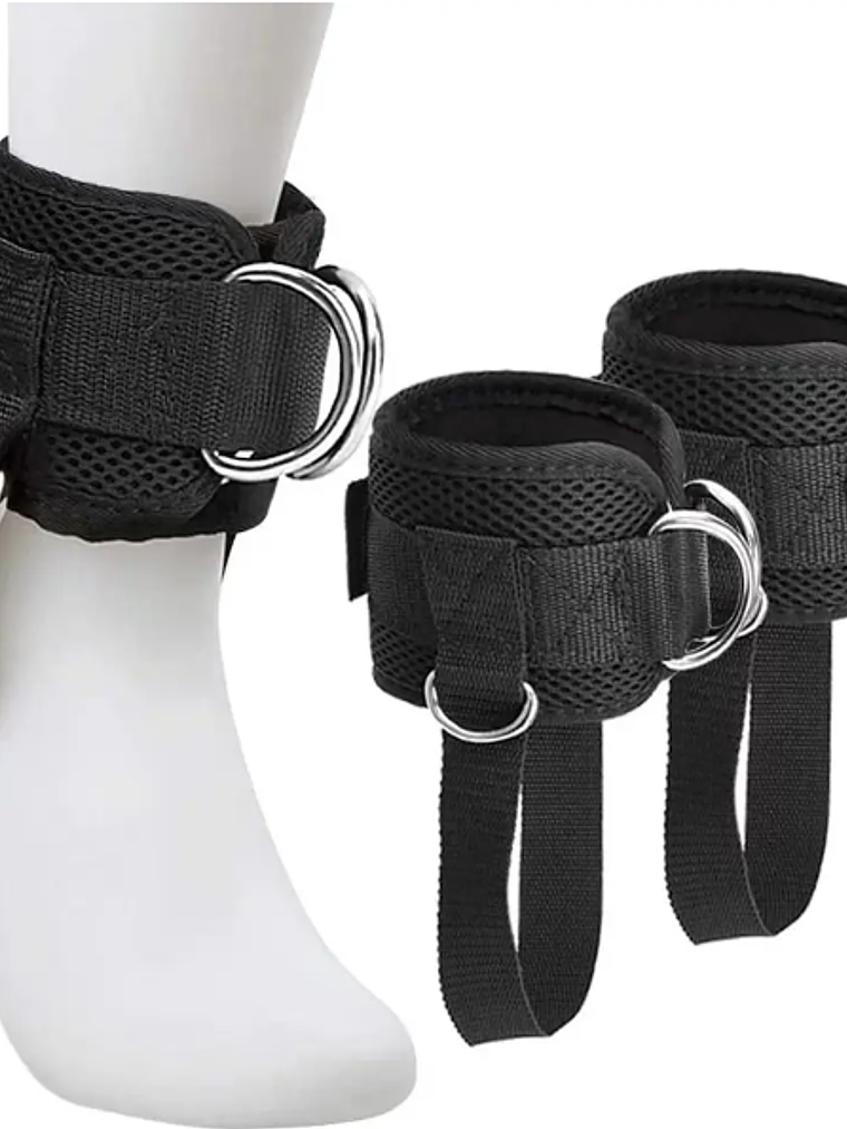 tobilleras/correa para poleas negra 1