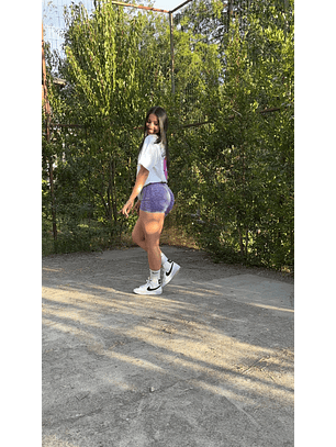 shorts ultra push up morada