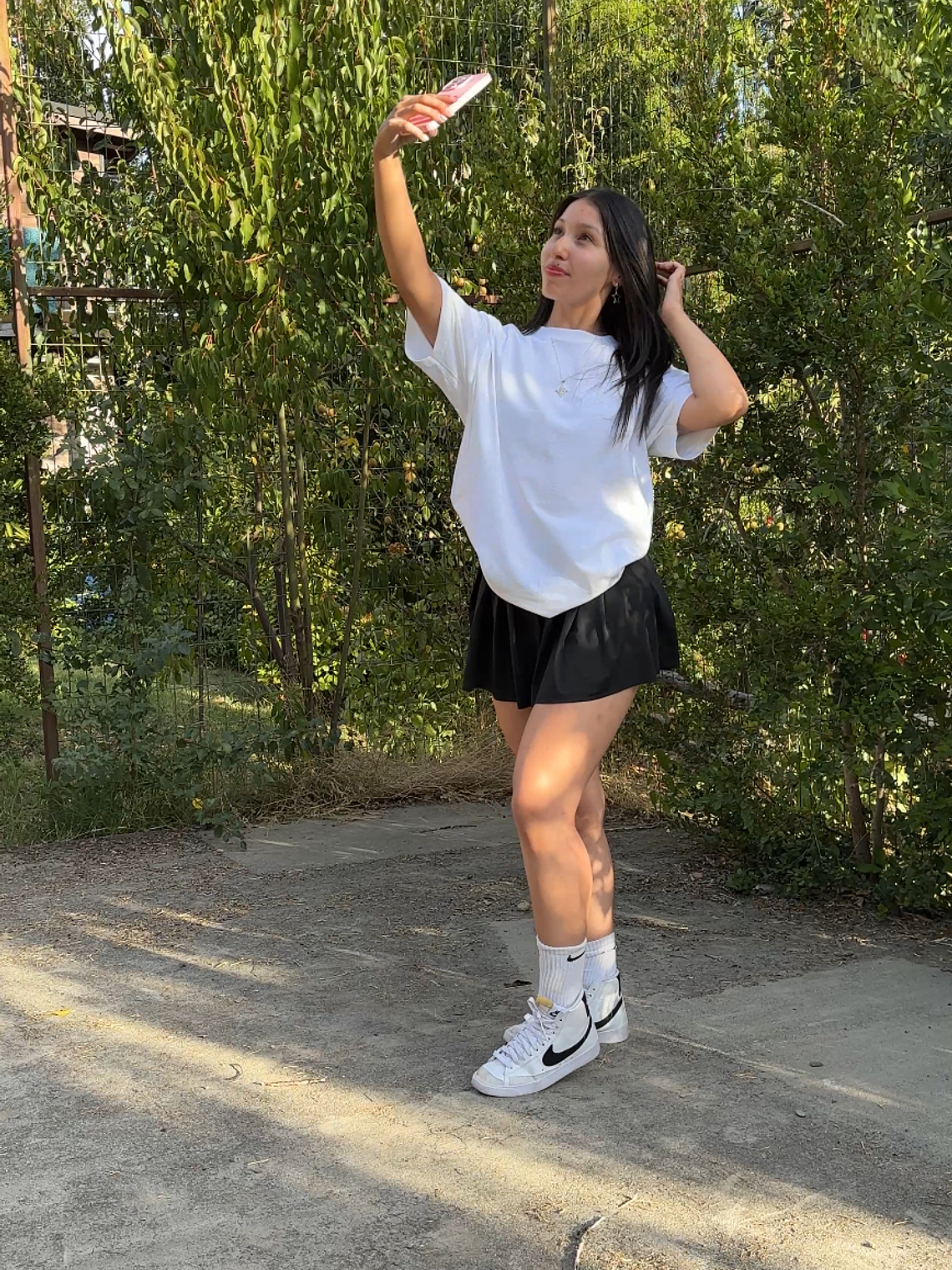 falda + short cintura avispa negra 1